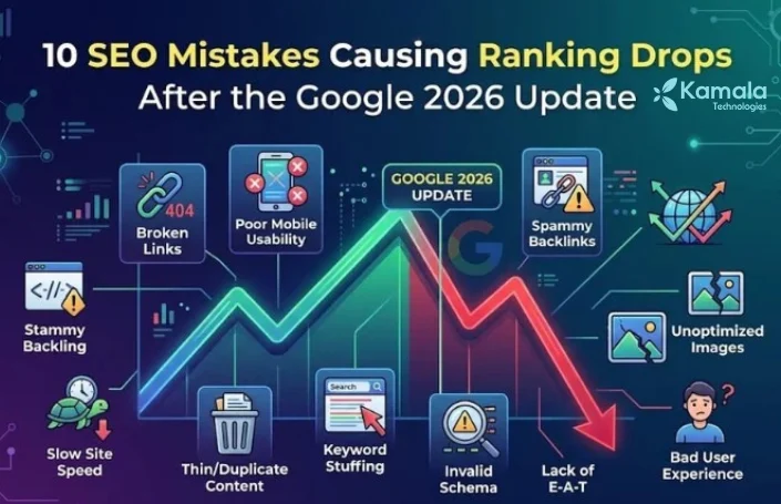 10 SEO Mistakes Causing Ranking Drops After the Google 2026 Update